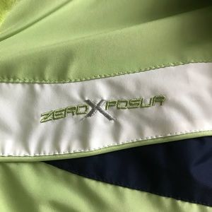 Ski jacket zeroxposur